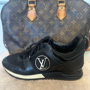 Louis Vuitton Black and Brown Monogram Sneaker